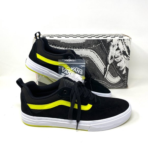 💖MEGA SALE💖VANS Kyle Walker Low Top Black Women’s Suede  Casual  VN0A5JIE8YY - Picture 2 of 11